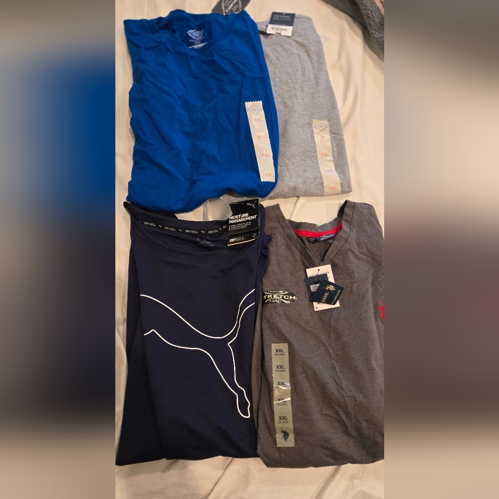 Puma Men's T-Shirts and Shorts Set